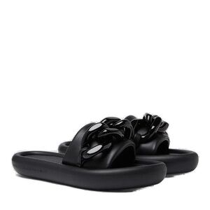 Stella McCartney Air Chain-Embellished Slip-On Slides